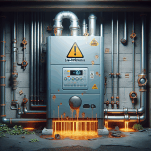 bajo rendimiento caldera